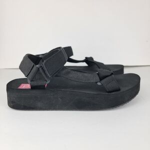 POP Comfort Fit Platform Sandals Casual Women's 10